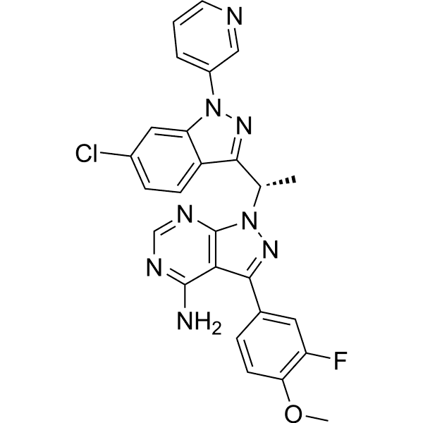 PI3Kδ-IN-14 Structure