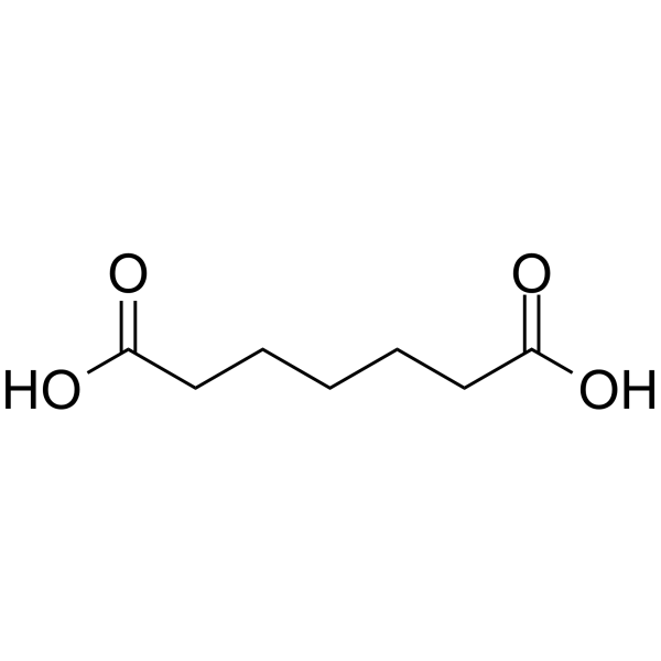 Pimelic acid Structure