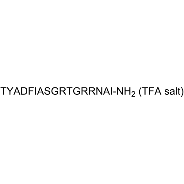 PKA Inhibitor Fragment (6-22) amide TFA Structure