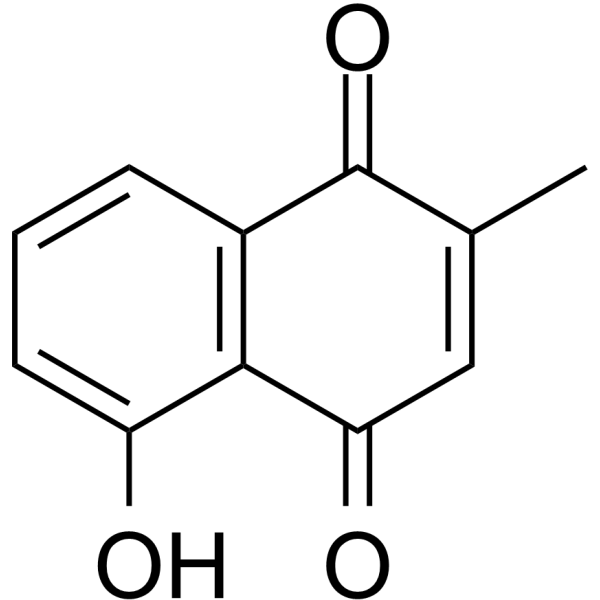 Plumbagin Structure