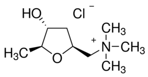 (+)-Muscarine chloride Structure