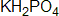 Potassium phosphate monobasic Structure