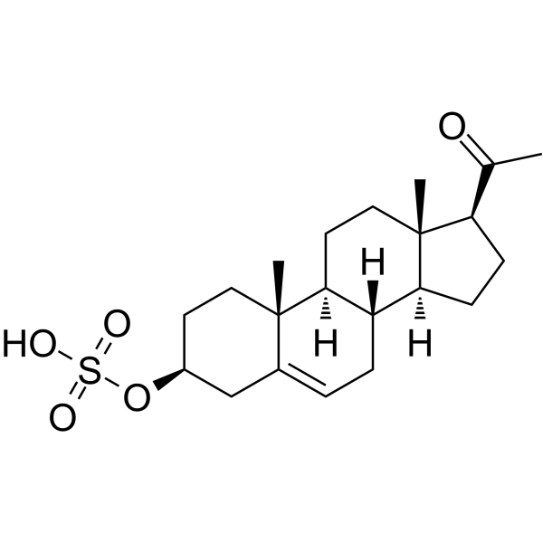 Pregnenolone monosulfate Structure