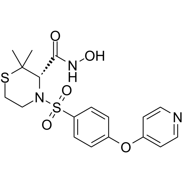 Prinomastat Structure