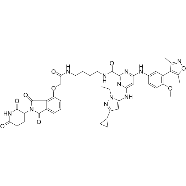 PROTAC BET Degrader-1 Structure