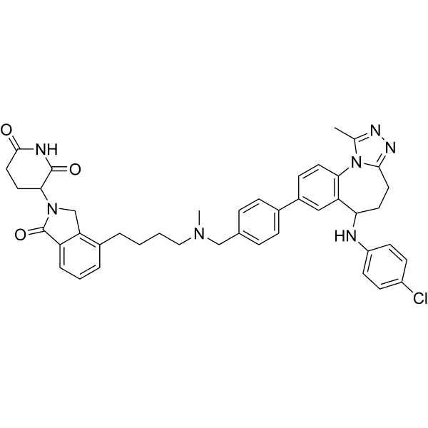 PROTAC BRD3/BRD4-L degrader-2 Structure