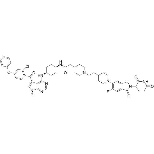 PROTAC BTK Degrader-5 Structure