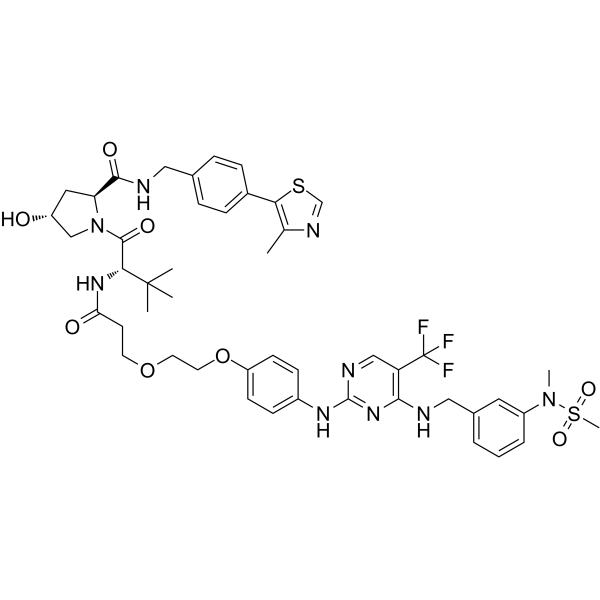 PROTAC FAK degrader 1 Structure