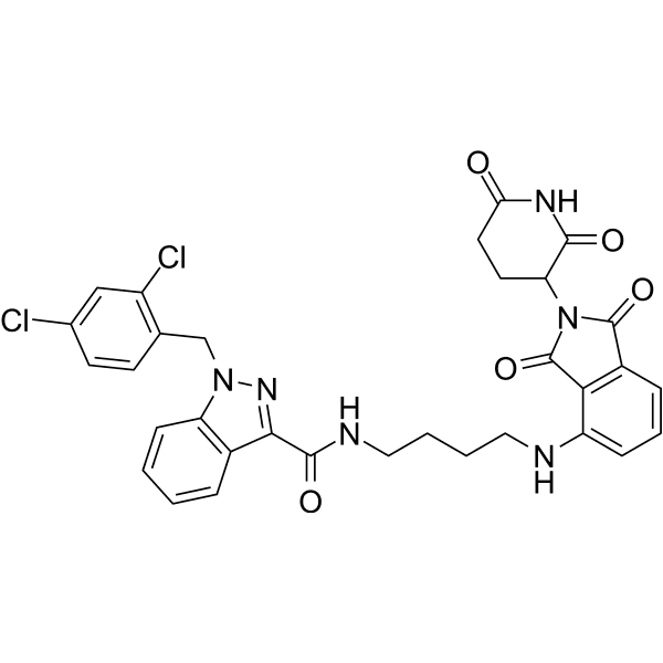 PROTAC HK2 Degrader-1 Structure