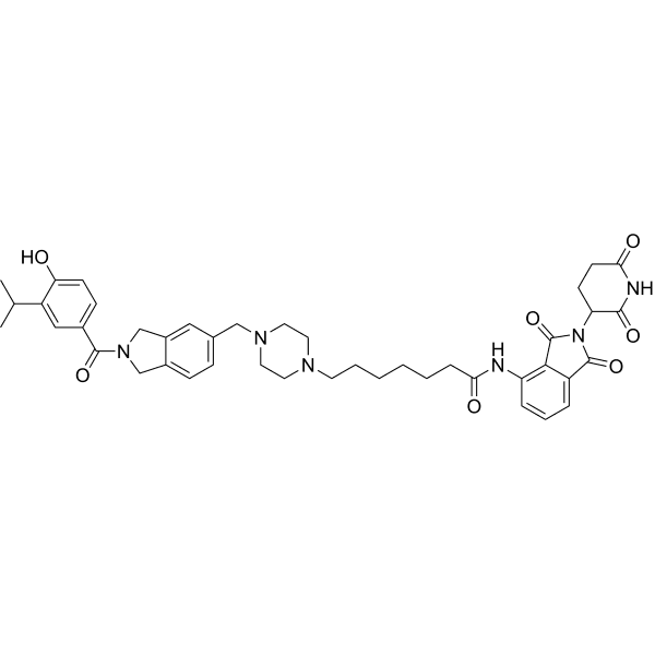 PROTAC Hsp90α degrader 1 Structure