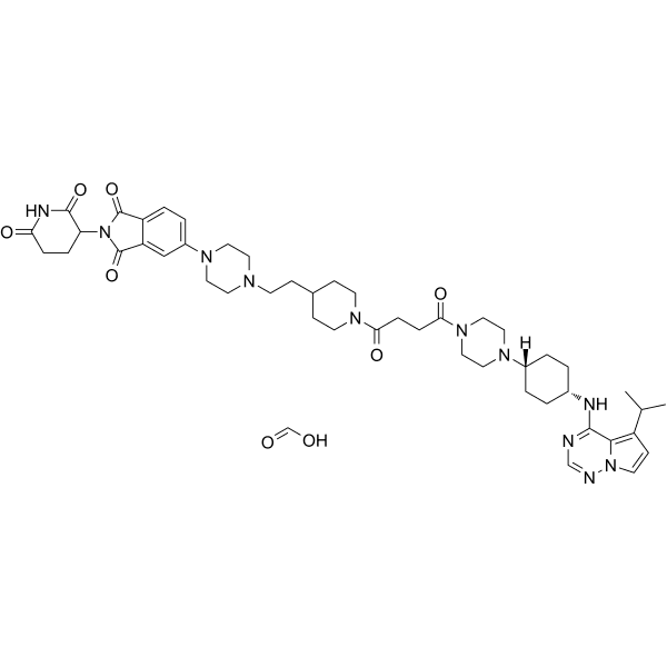 PROTAC IRAK3 degrade-1 formic Structure