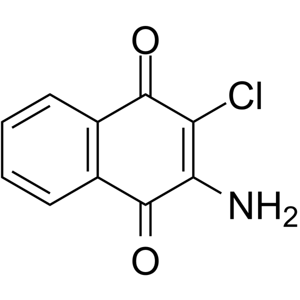 Quinoclamine Structure