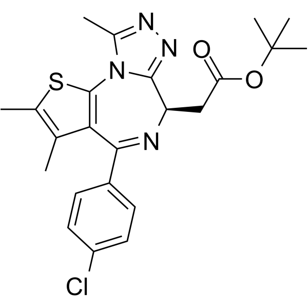 (R)-(-)-JQ1 Enantiomer Structure