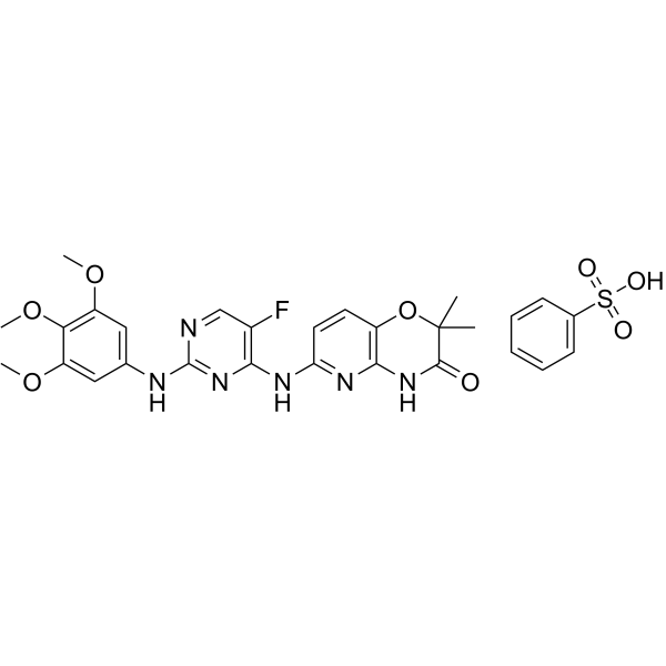 R406 besylate Structure