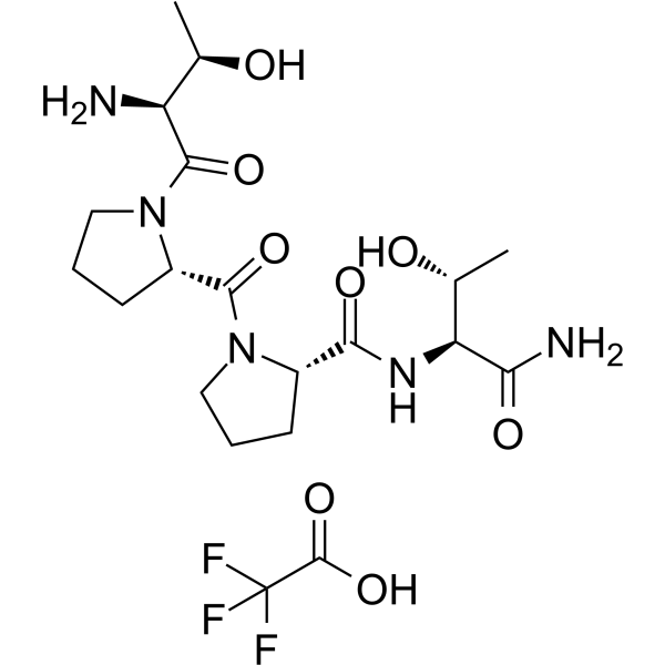 Rapastinel Trifluoroacetate Structure