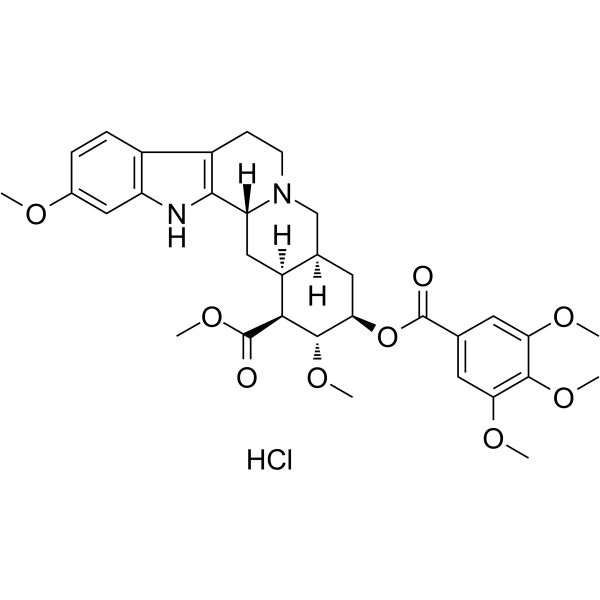 Reserpine hydrochloride Structure