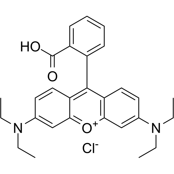 Rhodamine B Structure