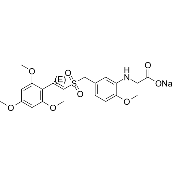 Rigosertib sodium Structure