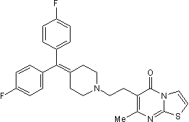 Ritanserin Structure