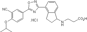 RP 001 hydrochloride Structure