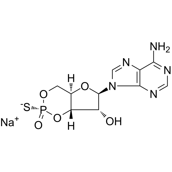 Rp-cAMPS sodium salt Structure