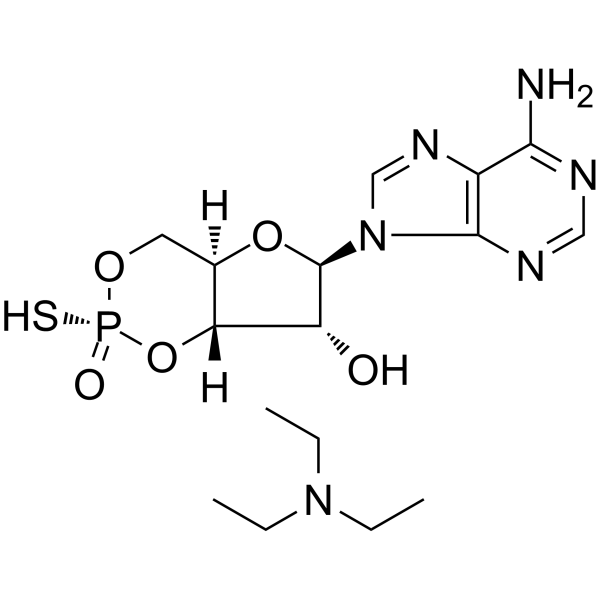 Rp-cAMPS triethylammonium salt Structure