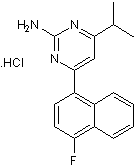RS 127445 hydrochloride Structure