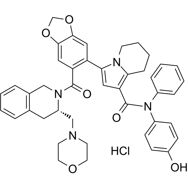 S55746 hydrochloride Structure