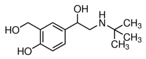 Salbutamol Structure