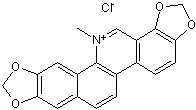 Sanguinarine chloride Structure