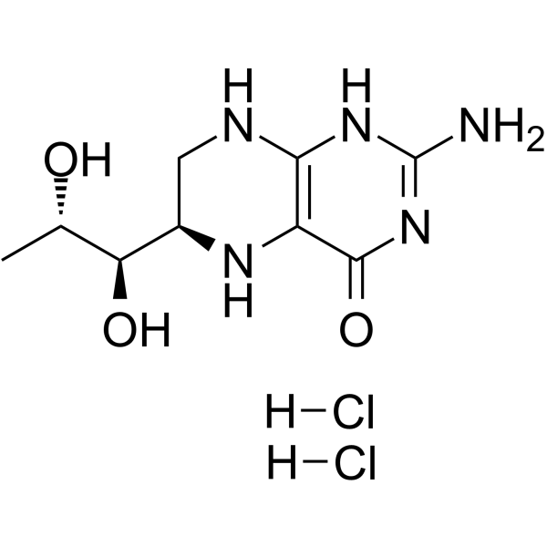 Sapropterin dihydrochloride Structure