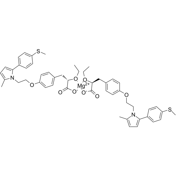 Saroglitazar Magnesium Structure