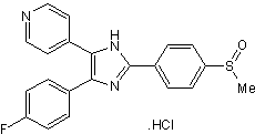 SB 203580 hydrochloride Structure