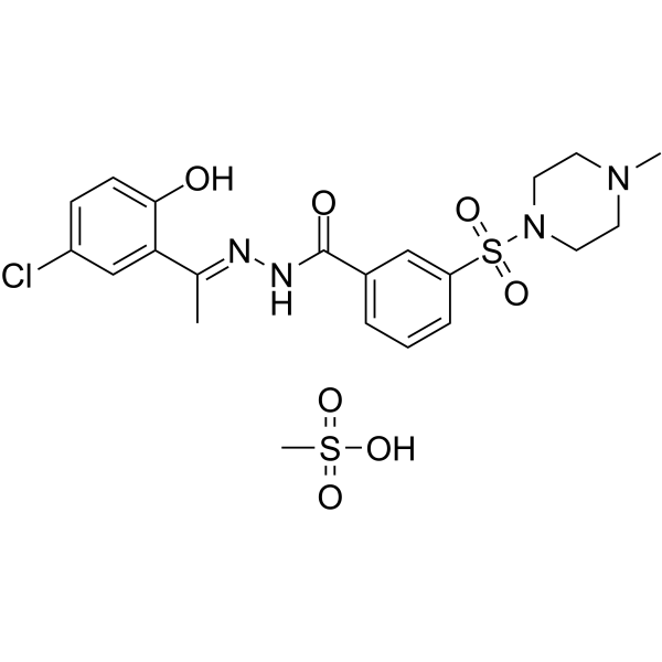 Seclidemstat mesylate Structure