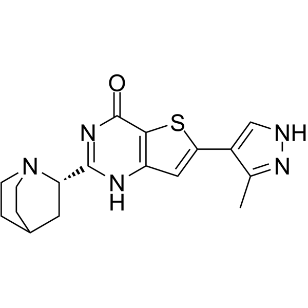 Simurosertib Structure