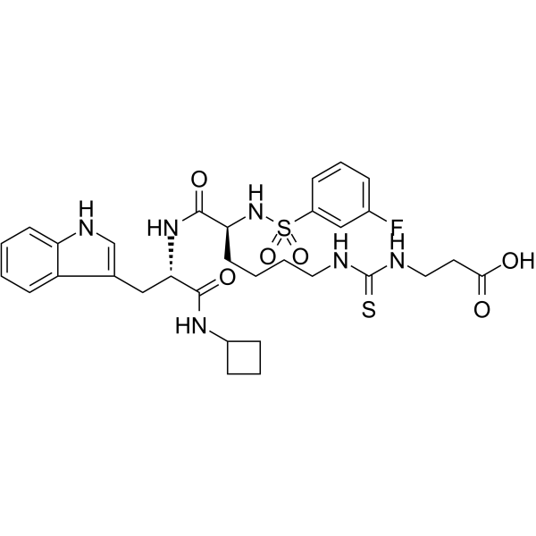 SIRT5 inhibitor 1 Structure