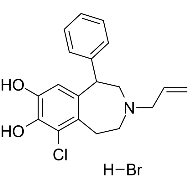 SKF-82958 hydrobromide Structure