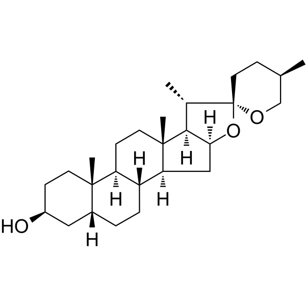 Smilagenin Structure