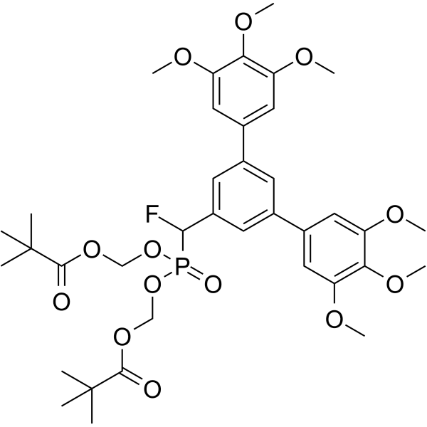 Stafia-1-dipivaloyloxymethyl ester  Structure