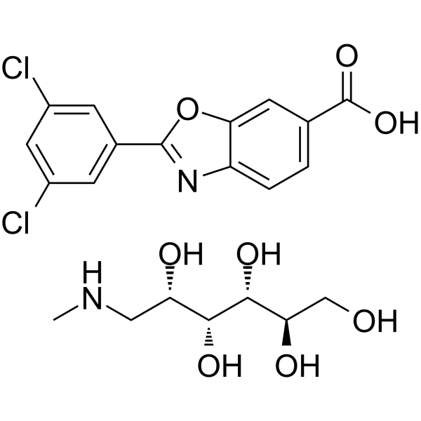 Tafamidis meglumine Structure