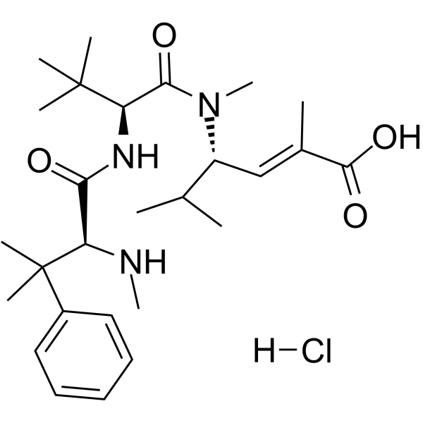 Taltobulin hydrochloride Structure