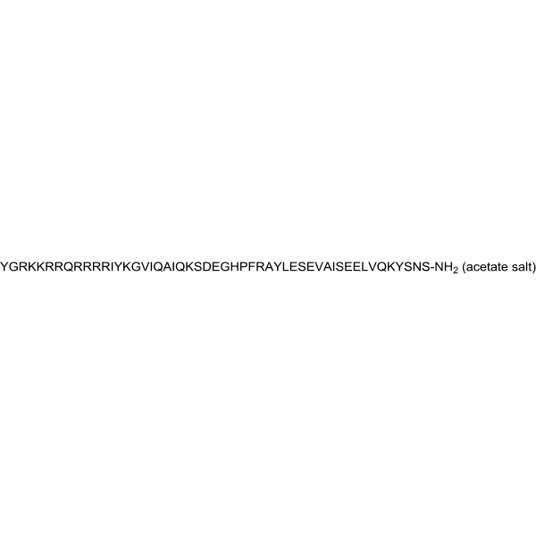 TAT-NEP1-40 acetate Structure