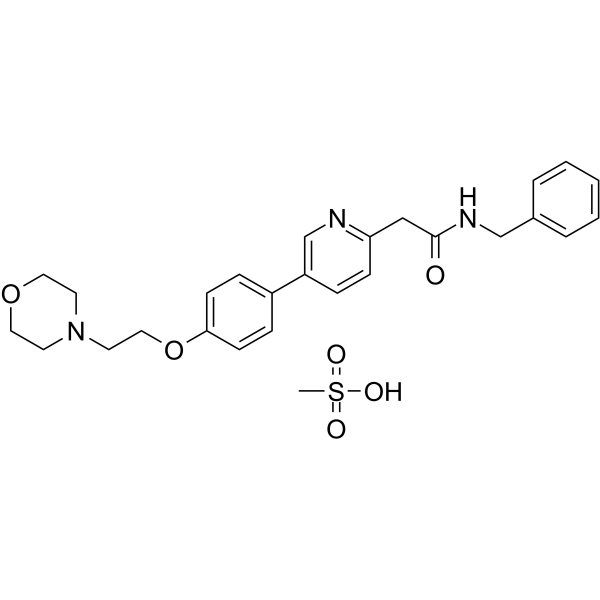 Tirbanibulin Mesylate Structure