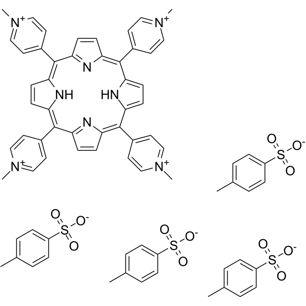 TMPyP4 tosylate Structure