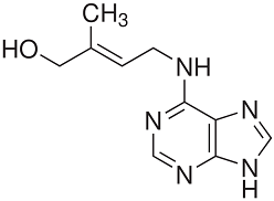 trans-Zeatin Structure