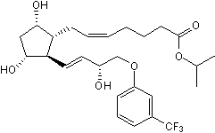 Travoprost Structure