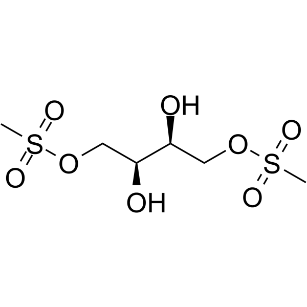 Treosulfan Structure