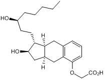 Treprostinil Structure