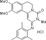 Trequinsin hydrochloride Structure