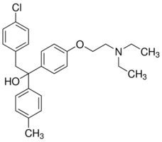 Triparanol Structure